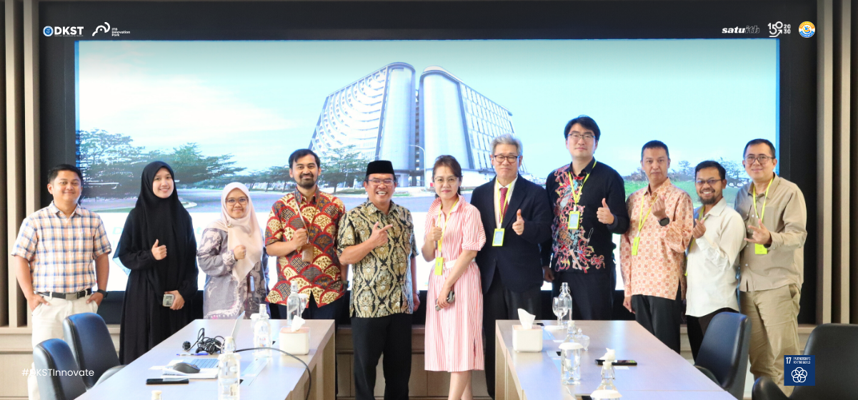 Jajaki Inovasi Biomaterial Rumput Laut, DKST ITB Terima Kunjungan Perusahaan Dongmin Korea Selatan