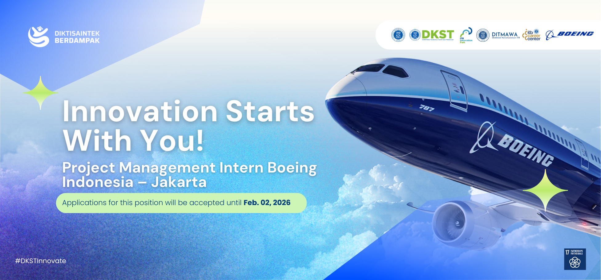 Soar Your Career with Boeing Indonesia – Internship Opportunity Project Management Jakarta