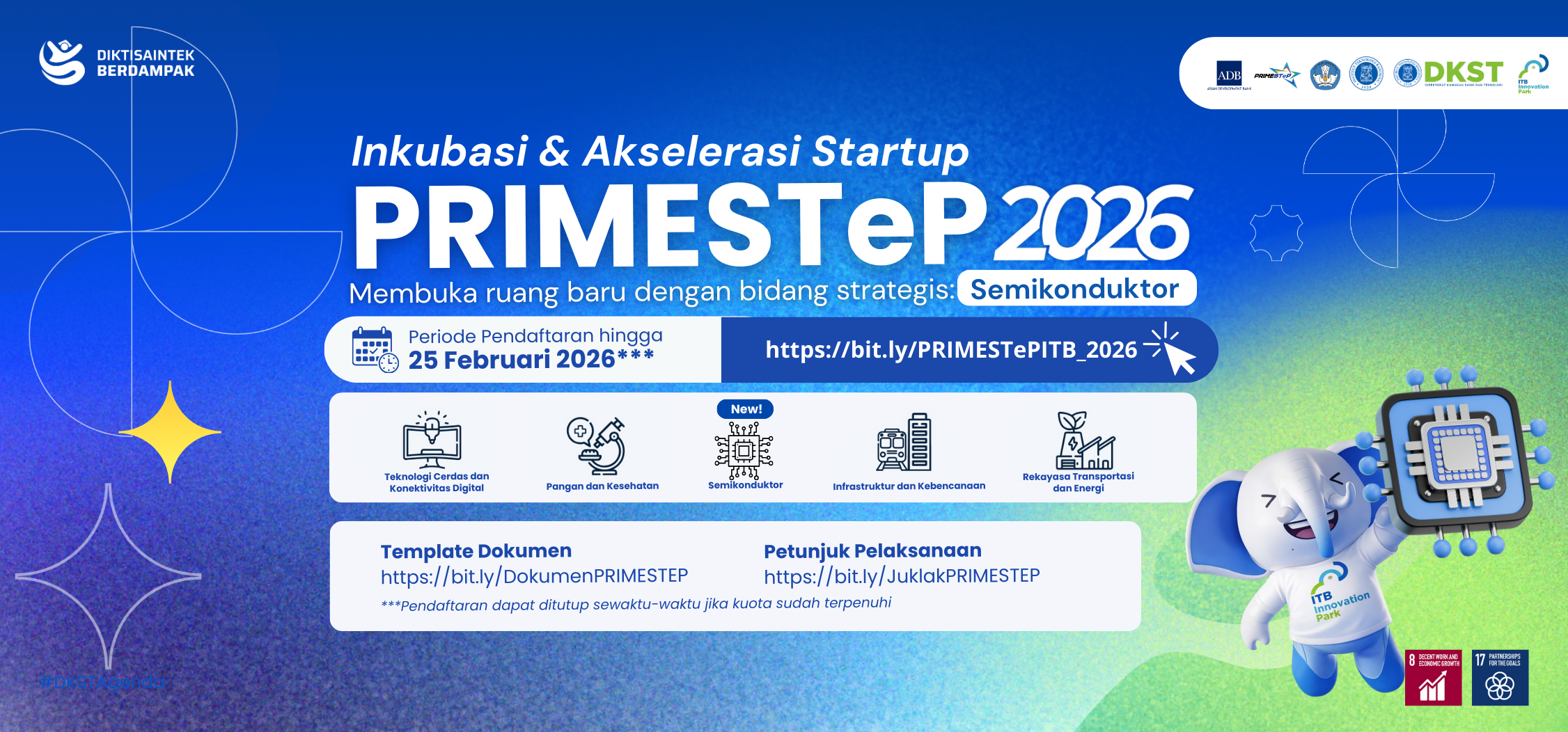 Pendaftaran PRIMESTeP 2026 Hadirkan Kategori Strategis Baru Bidang Semikonduktor