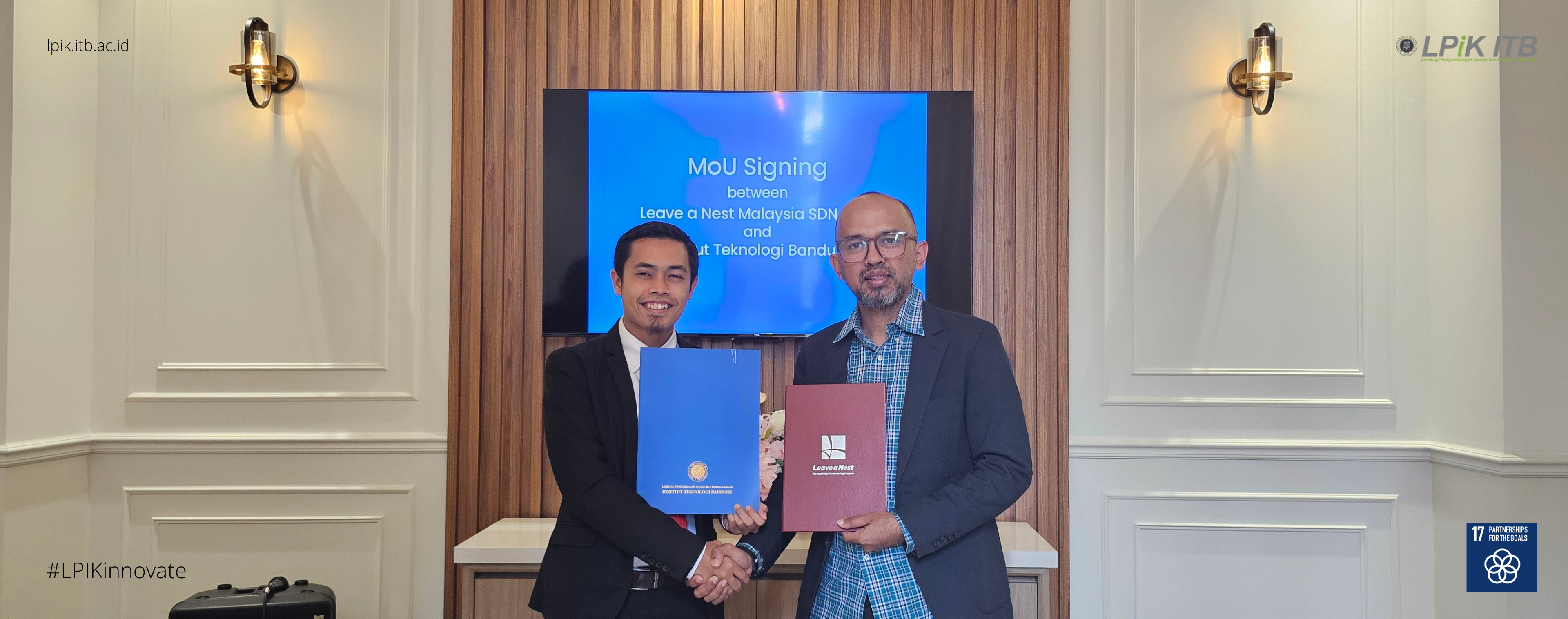 ITB and Leave a Nest Malaysia Agree on Strategic Collaboration in the Academic and Industrial Fields